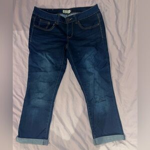 Juniors Stretch Capri Jeans size 9
